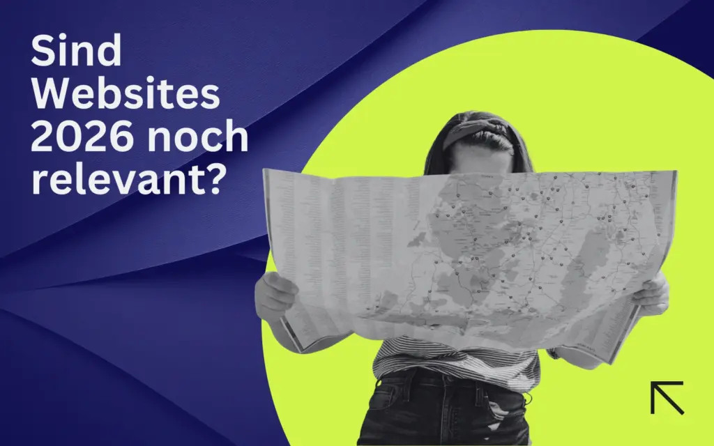 Grafik für den Beitrag: Sind Websites 2026 noch relevant